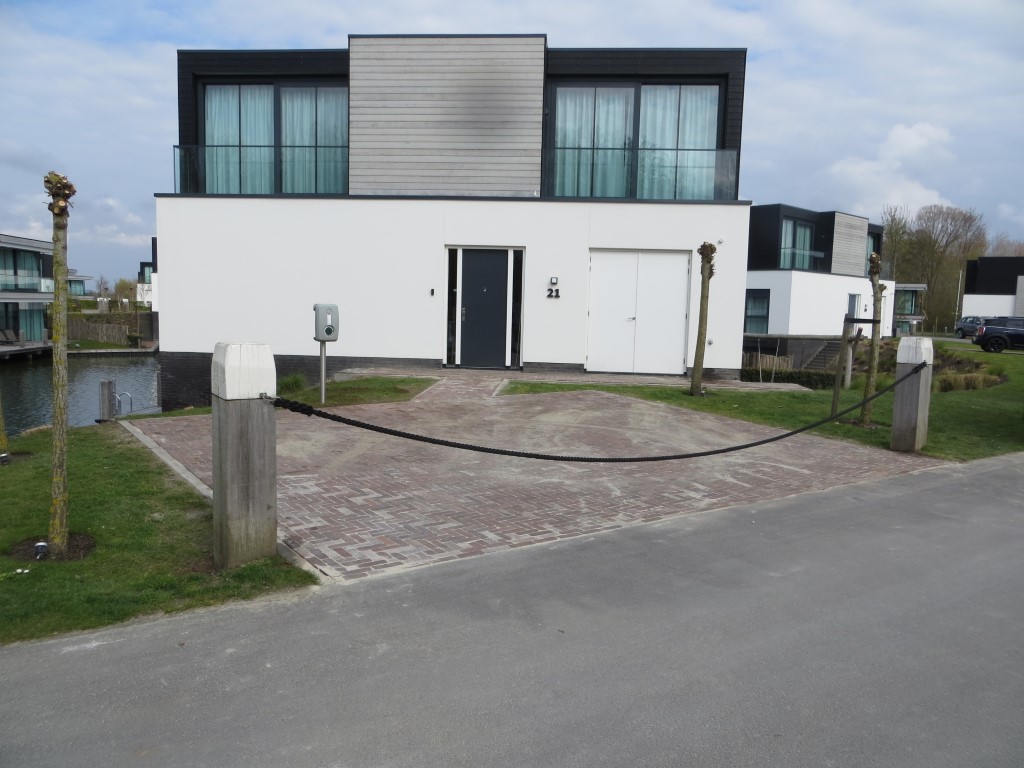 nieuw huis bestrating