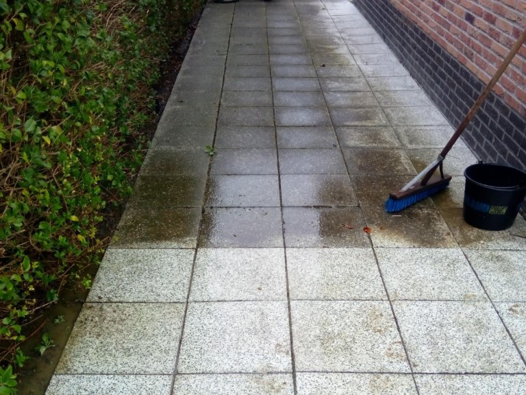 na pad reinigen