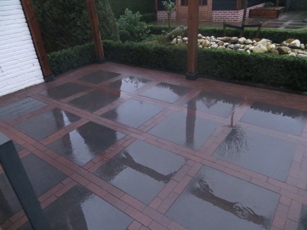 oprit powerwashed