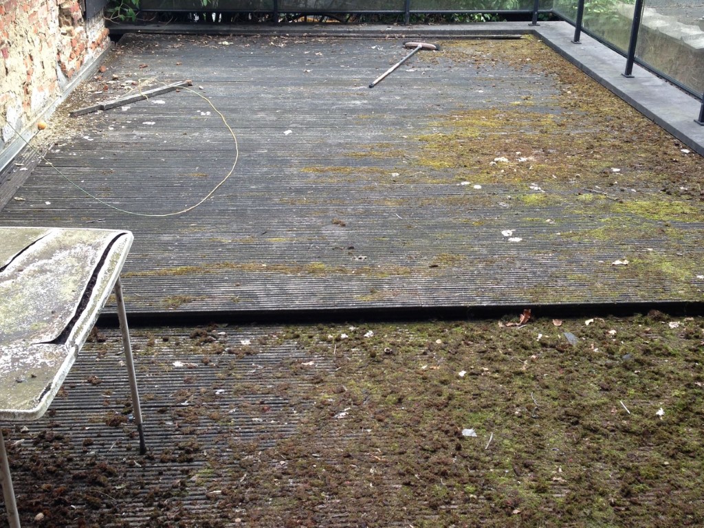 dakterras verweerd
