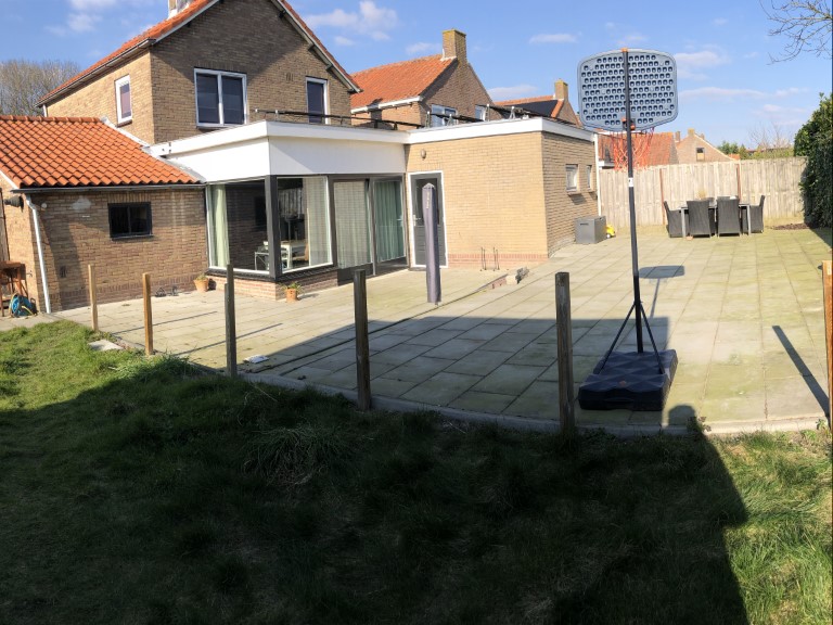 oude achtertuin